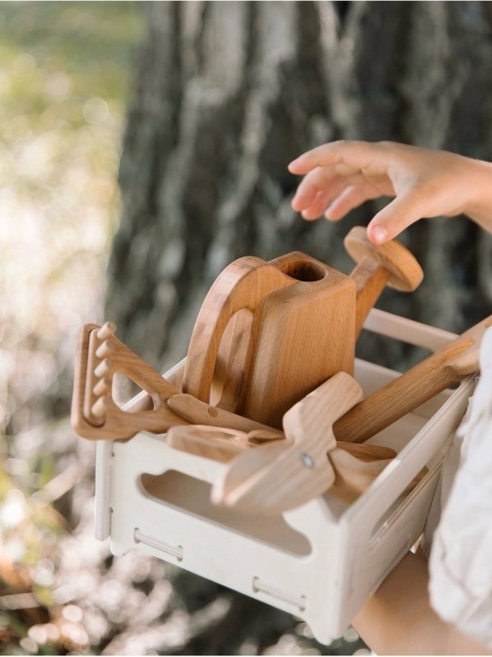 Wooden Gardening Set BY POLTORA STOLYARA Toys​​